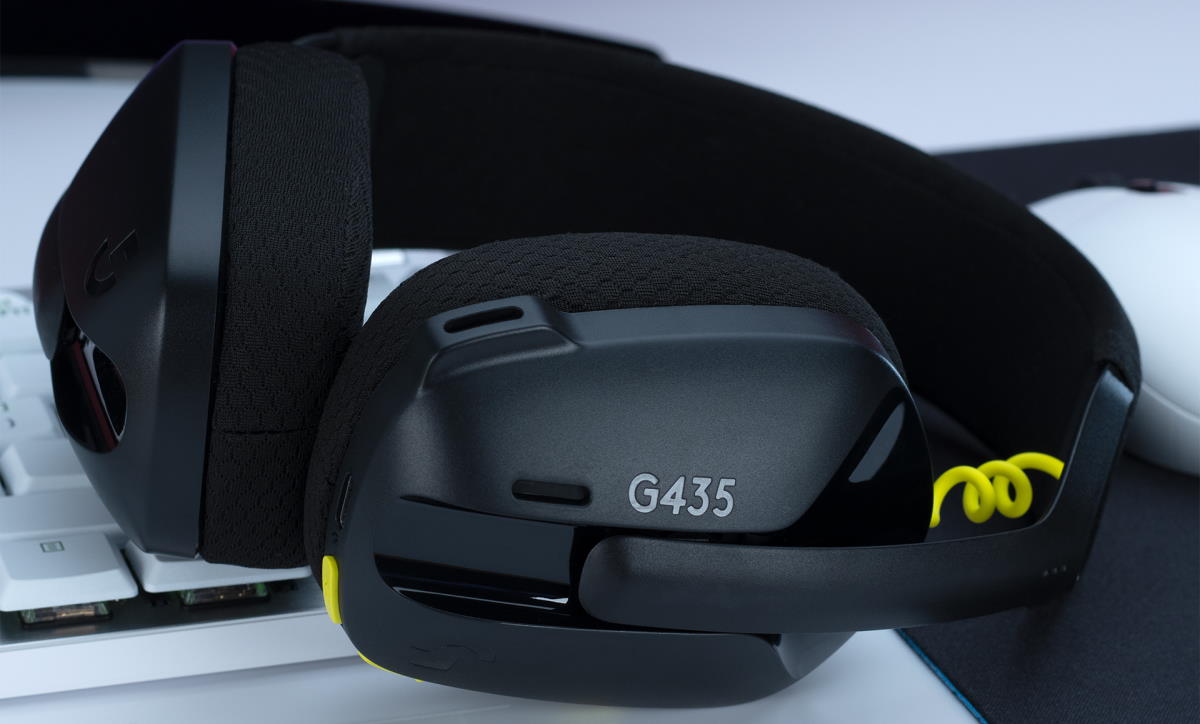 Logitech G435 - lekkie, niedrogie i bezprzewodowe słuchawki dla graczy