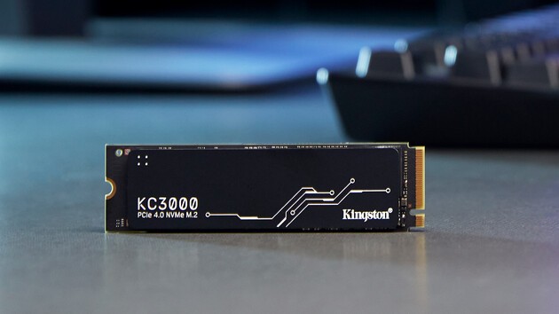 Kingston KC3000 SSD NVMe PCIe 4.0 z grafenowym radiatorem