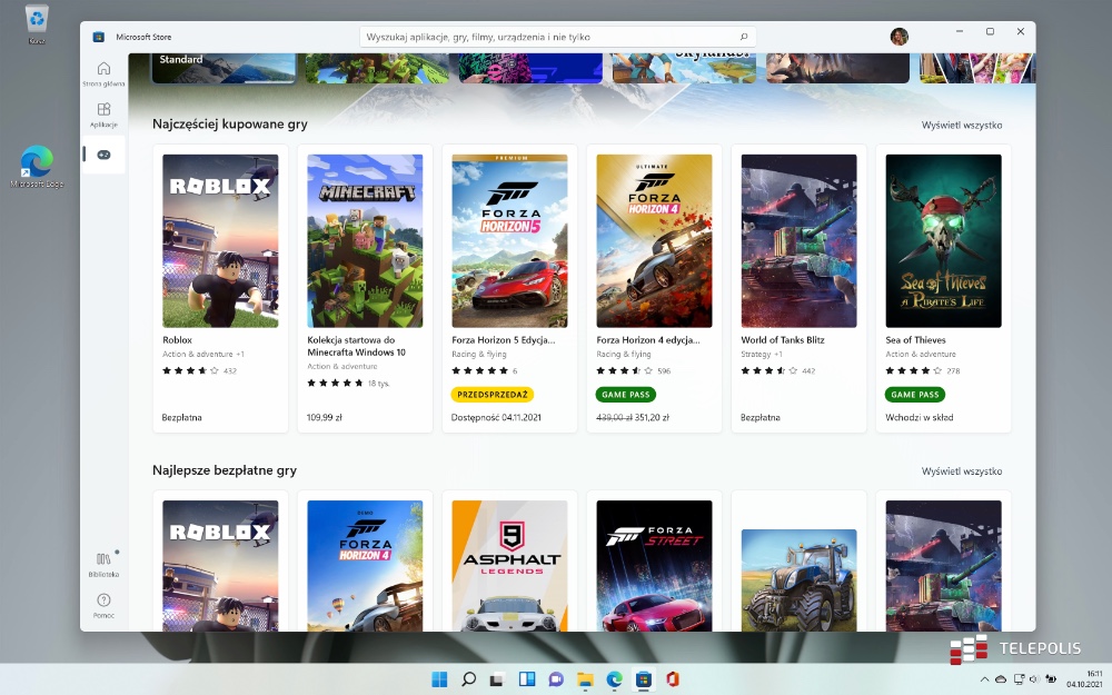 Gry dostępne w Game Pass w Microsoft Store