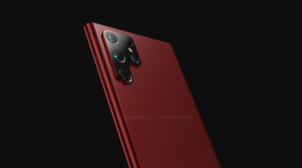 Samsung Galaxy S22 Ultra czerwony