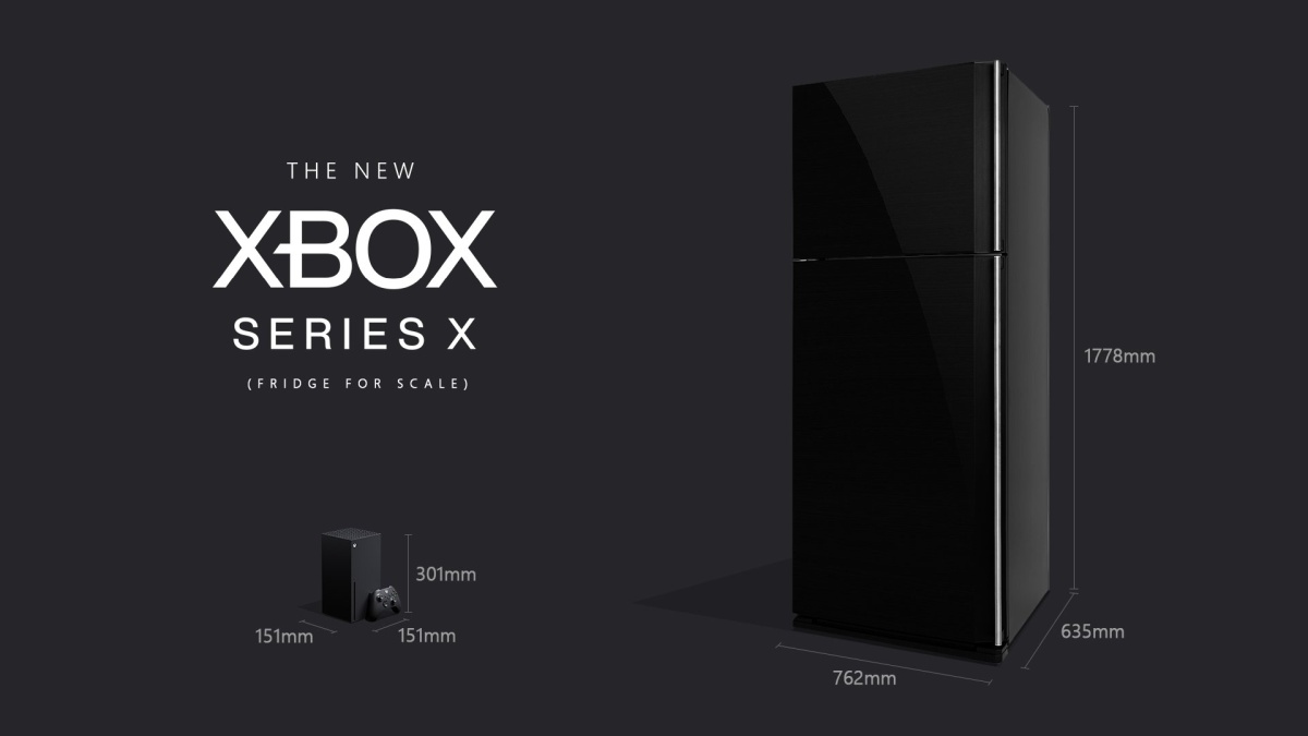 Xbox Series X vs lodówka
