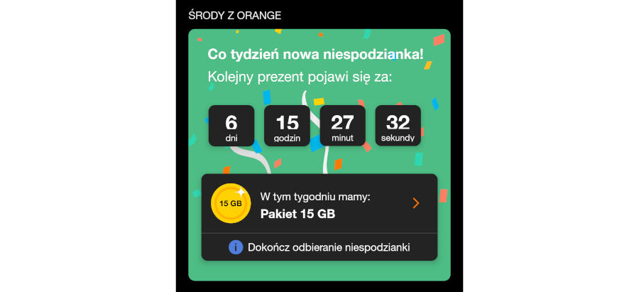 Orange daje 15 GB internetu