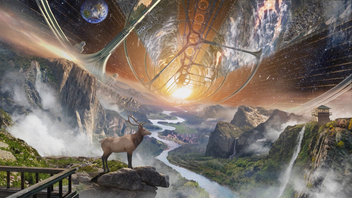Kosmiczne kolonie to przyszłość ludzkości - przekonuje Jeff Bezos