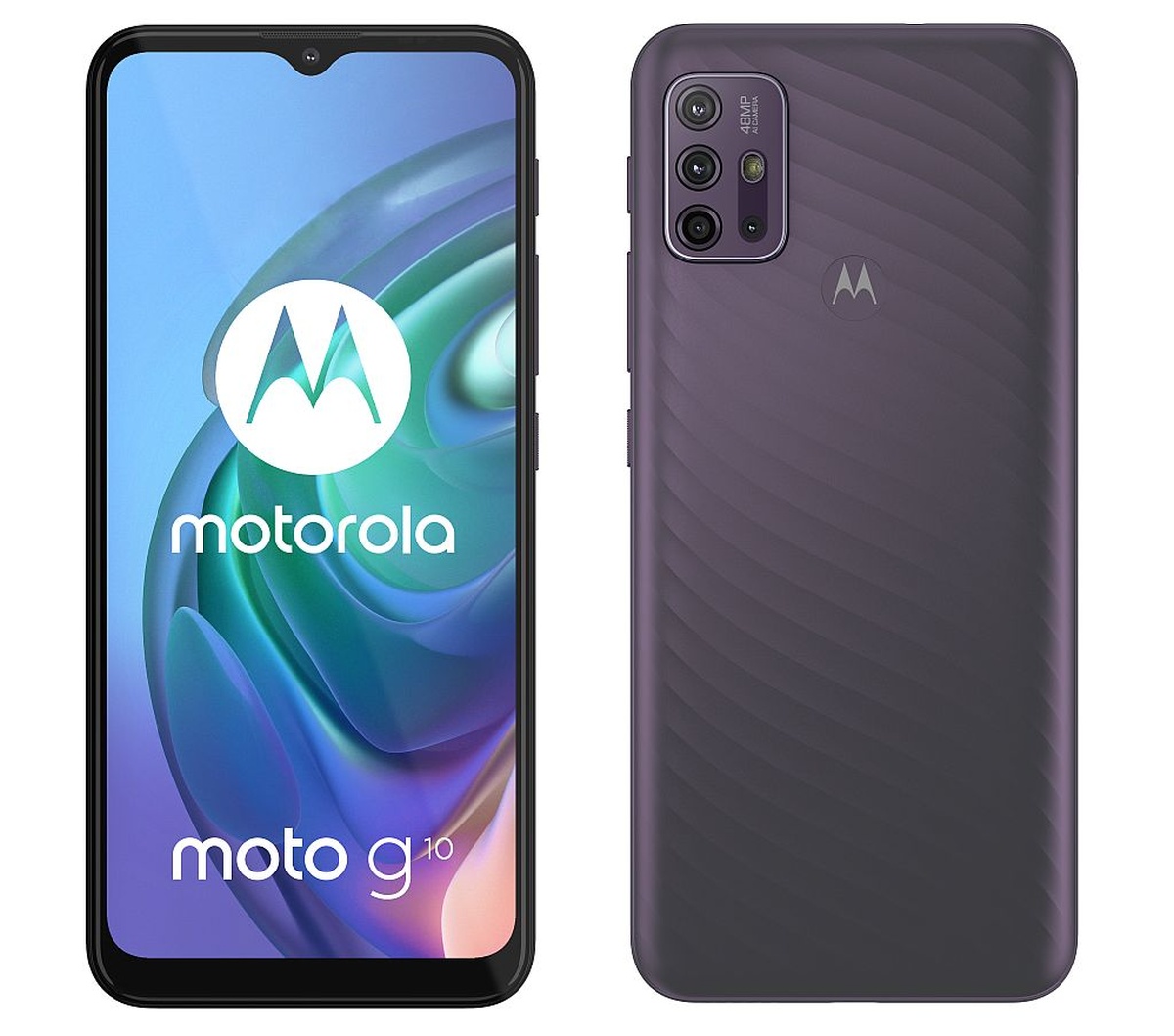 Motorola Moto G10 przód tył