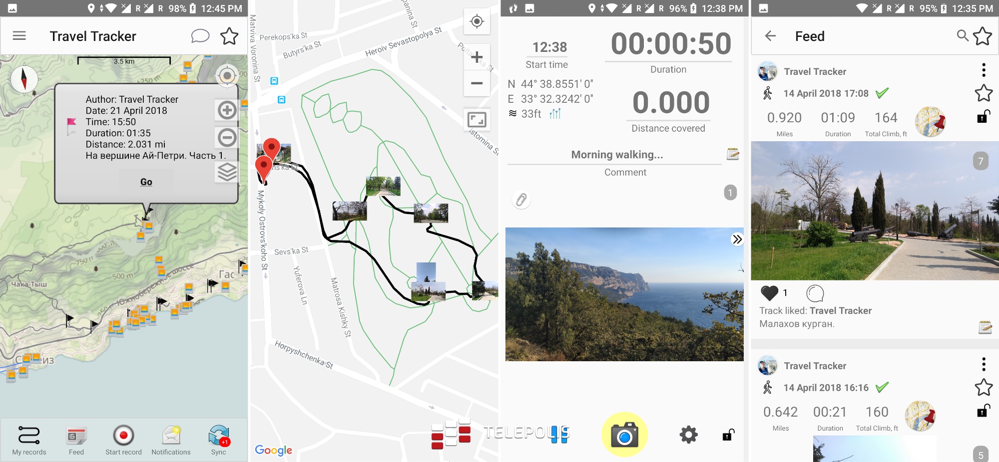 Travel Tracker Pro - GPS dla Androida