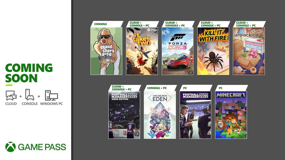 Xbox Game Pass - nowe gry listopad 2021