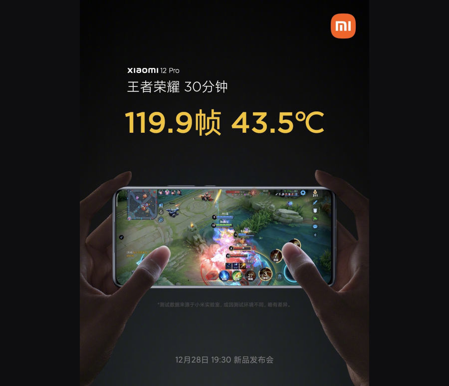 Xiaomi 12 Pro: jak bardzo się nagrzewa
