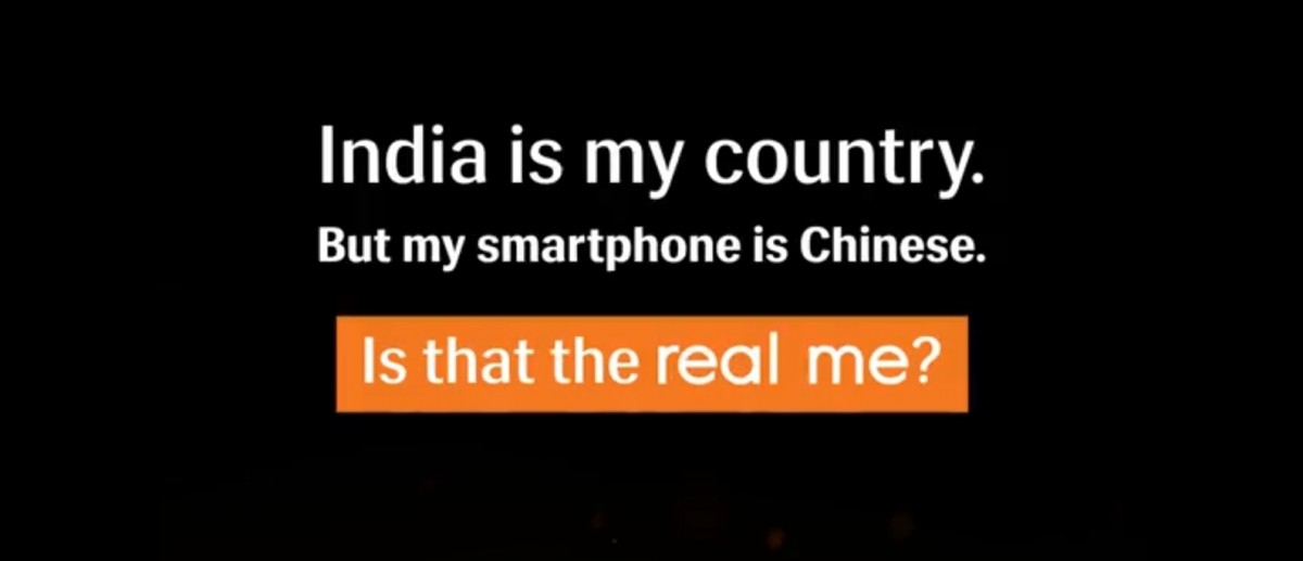 Indie to mój kraj, ale mój smartfon jest chiński
