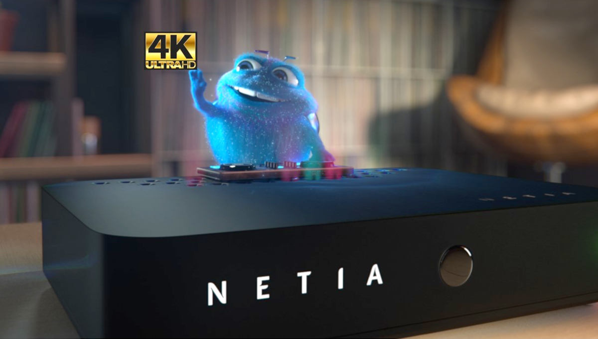 Netia: nowa oferta internetu i TV z dekoderem 4K