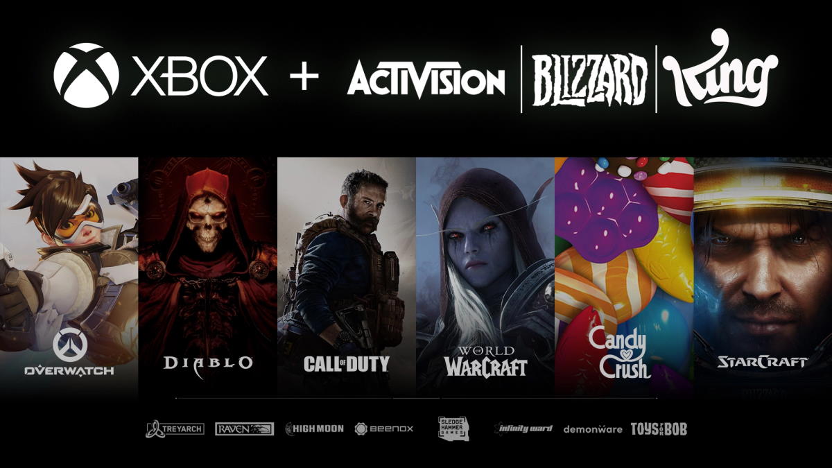 Microsoft przejmuje Activision Blizzard!