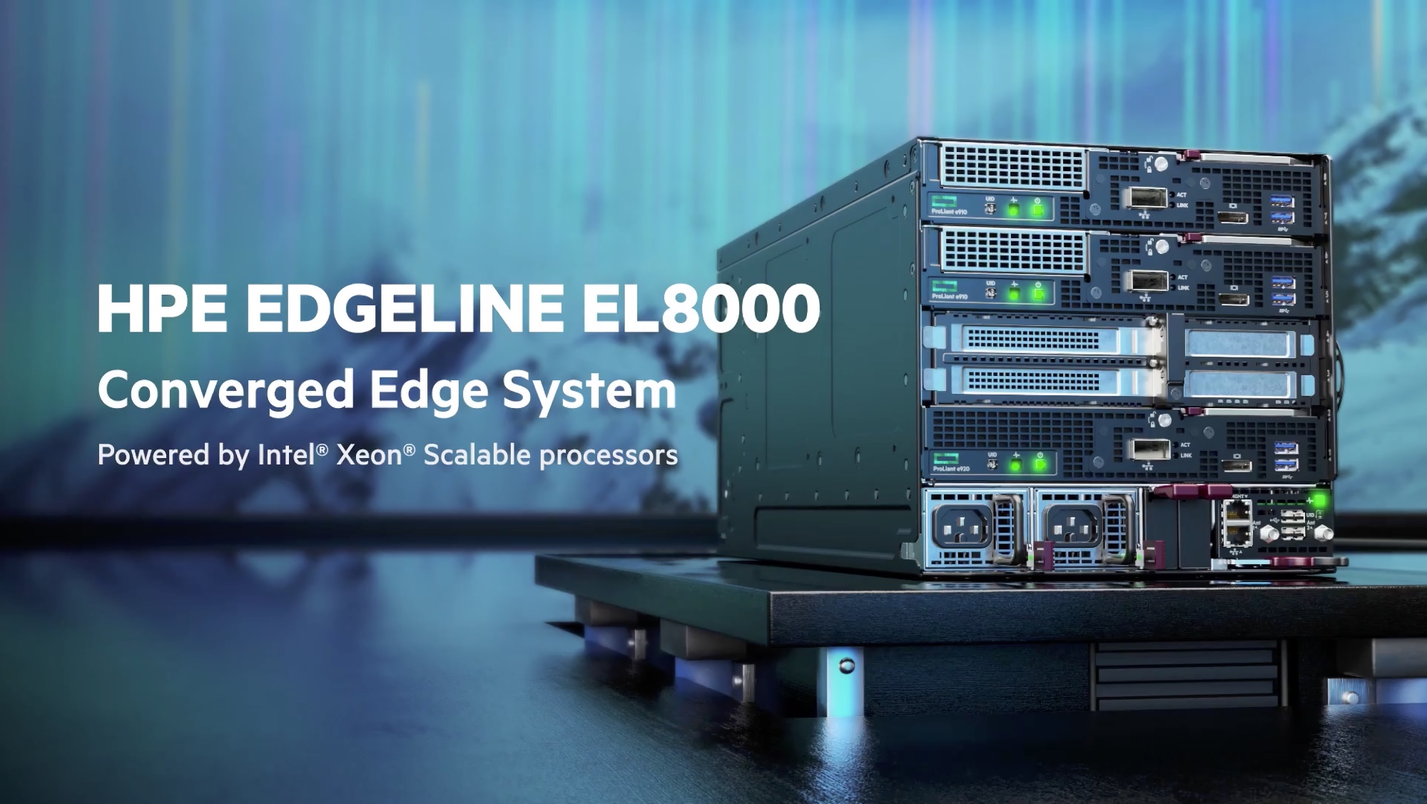 HPE Edgeline EL8000 Converged Edge