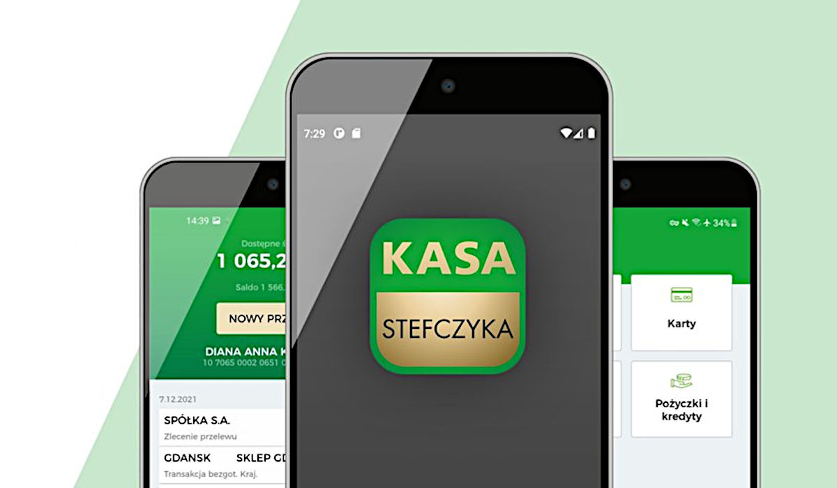Kasa Stefczyka ma całkiem nową aplikację mobilną. Stara zostanie wyłączona