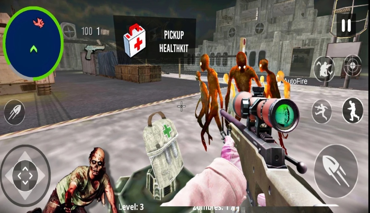 Zombie Fighter : FPS zombie Shooter 3D