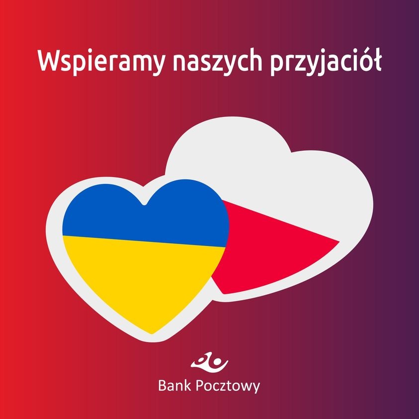 Bank Pocztowy dla Ukrainy baner
