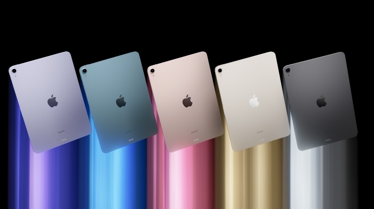 iPad Air 2022 kolory