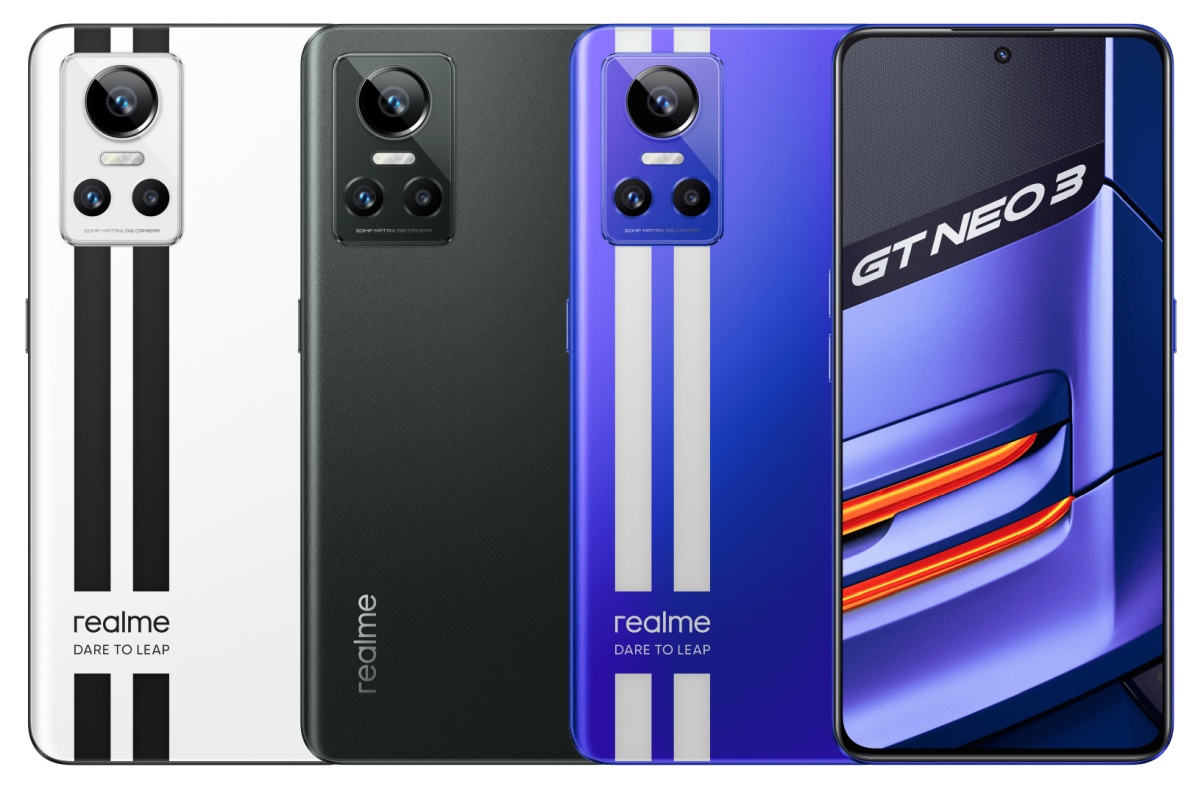 Realme GT Neo 3 kolory