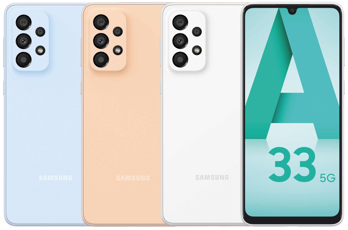 Samsung Galaxy A33 5G kolory