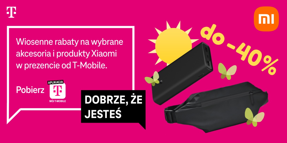 T-Mobile wiosenne rabaty Xiaomi baner
