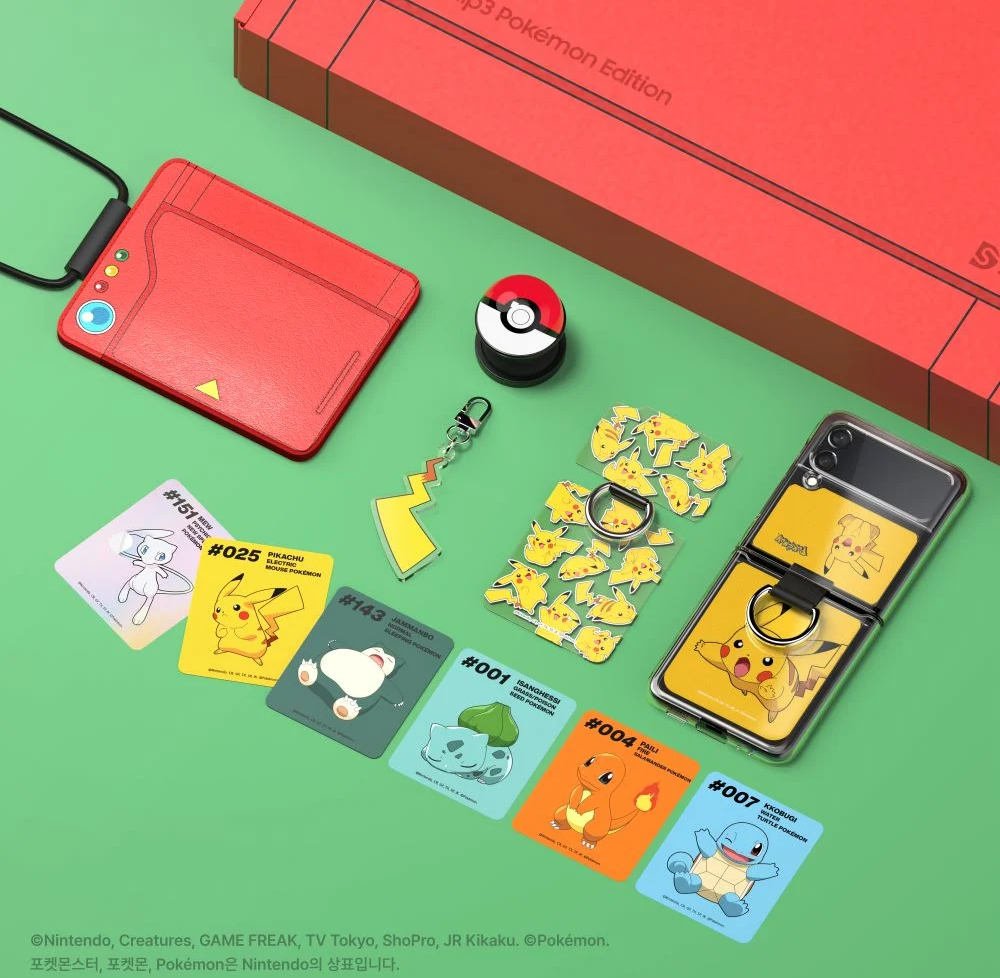 Galaxy Z Flip3 Pokemon Edition