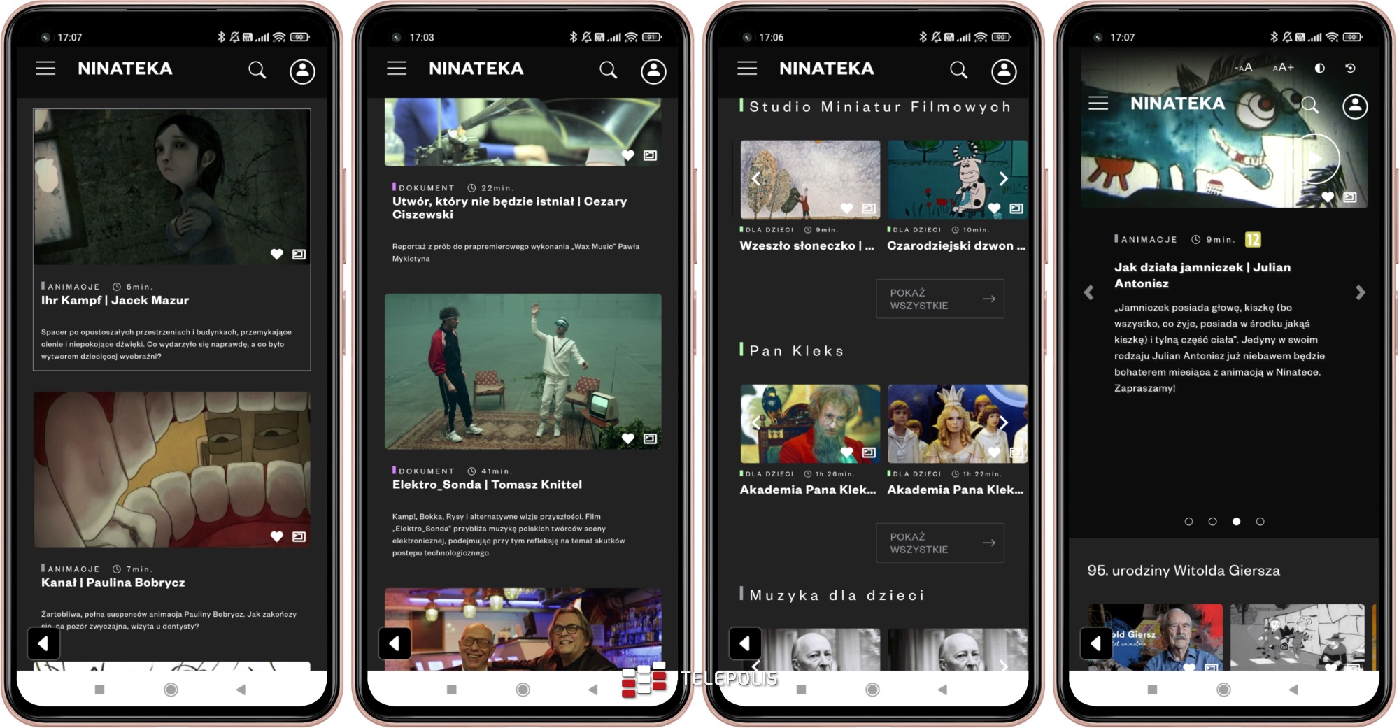 Ninateka – VoD Filmoteki Narodowej dla Androida