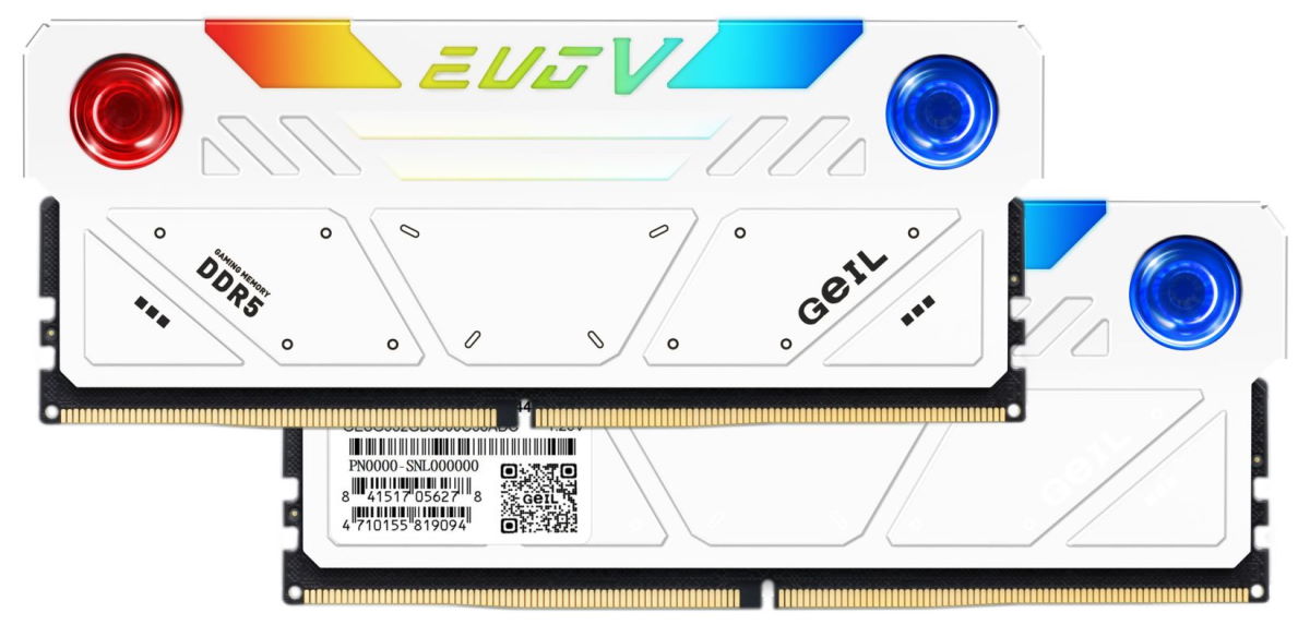GeIL EVO V DDR5 RGB Hardcore Gaming Memory