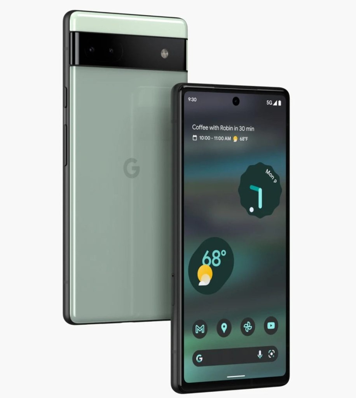 Google Pixel 6a zielony