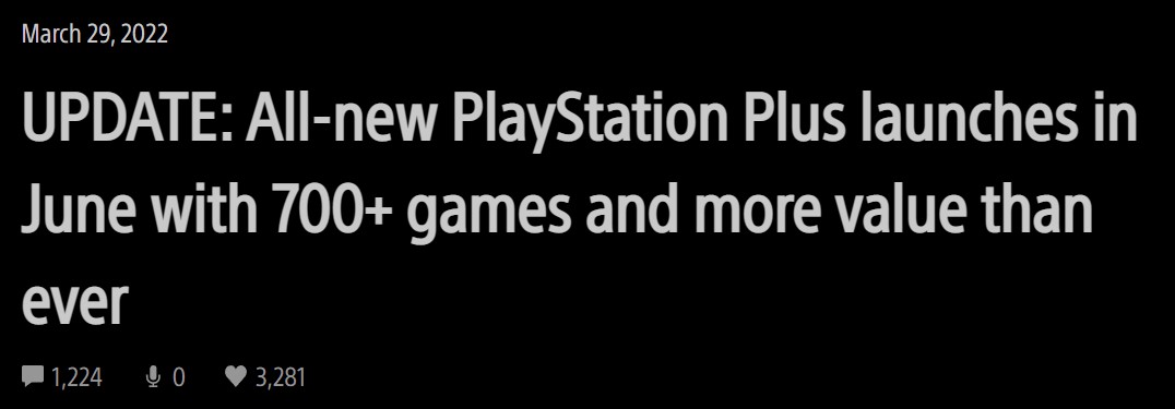 PlayStation Plus 700 gier