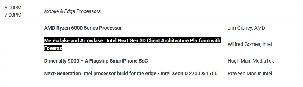 Już niedługo poznamy szczegóły o procesorach Intel Meteor i Arrow Lake