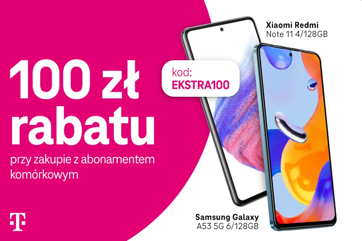 T-Mobile 100 zł baner