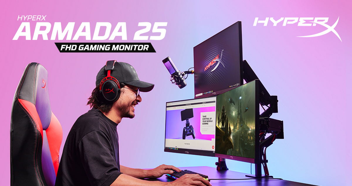 HyperX rusza na podbój gamingowych monitorów. Prezentuje nowe modele