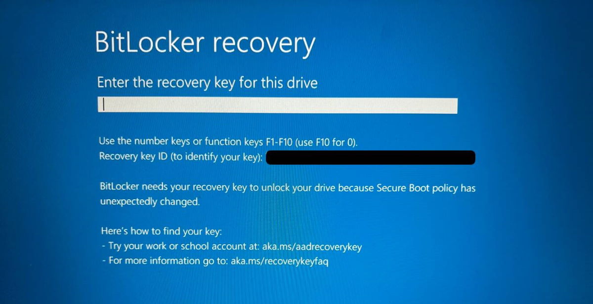 Windows aktualizacja BitLocker