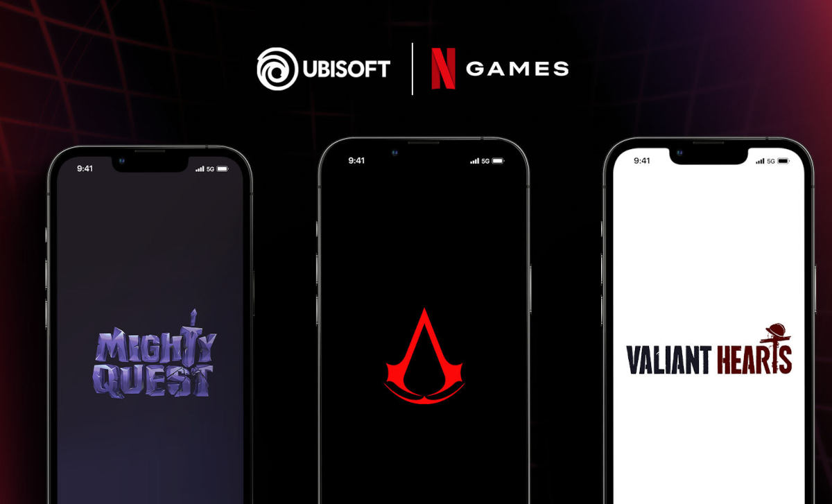 Netflix i Ubisoft wydadzą gry na smartfony - plakat