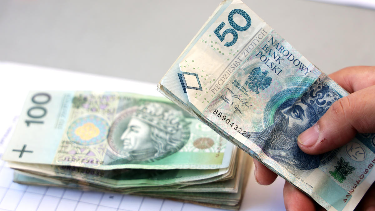 banknoty z PLN