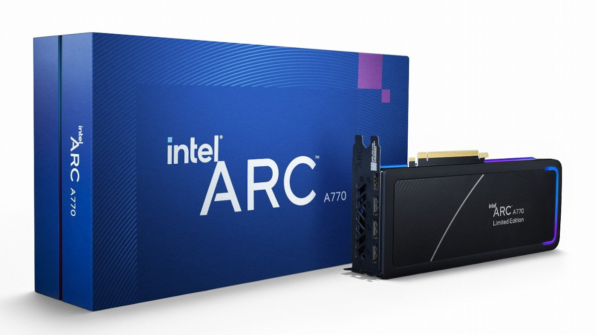 Intel zdradza cene i datę premiery karty graficznej Arc A770
