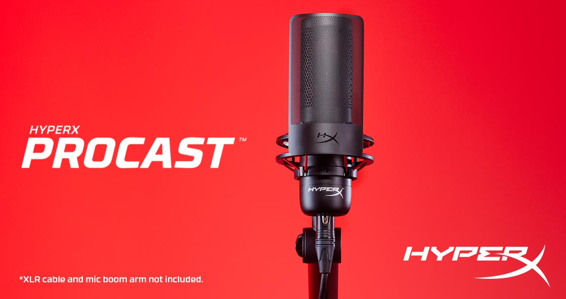 HyperX zapowiada mikrofon dla streamerów i influencerów