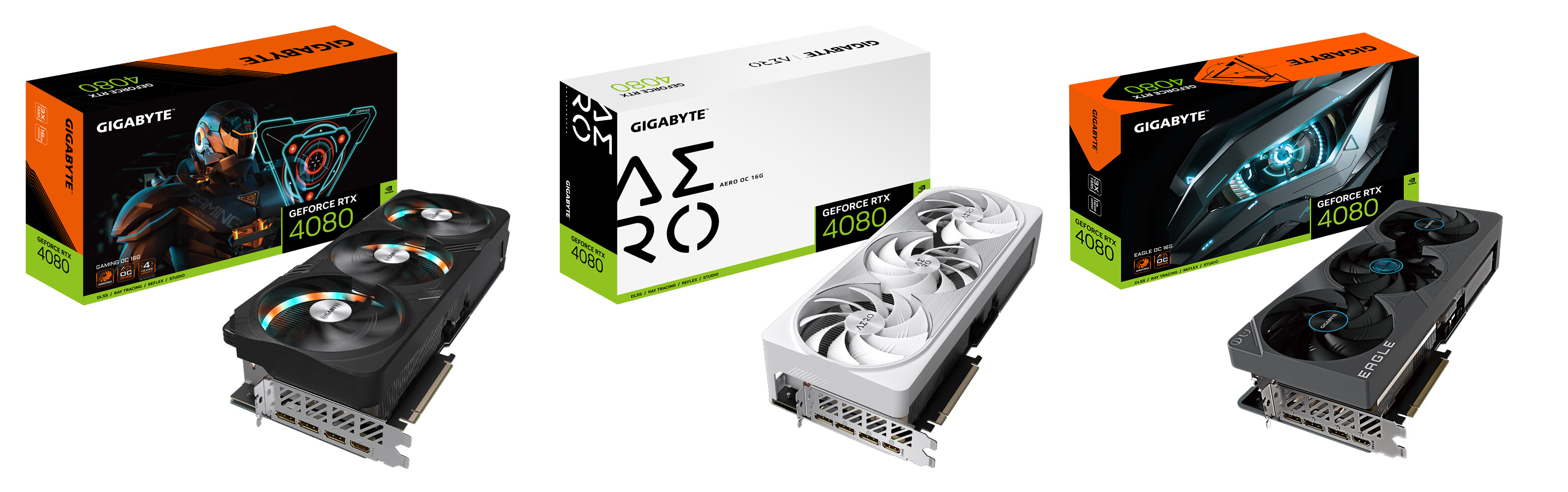 GIGABYTE prezentuje autorskie karty GeForce RTX 4080