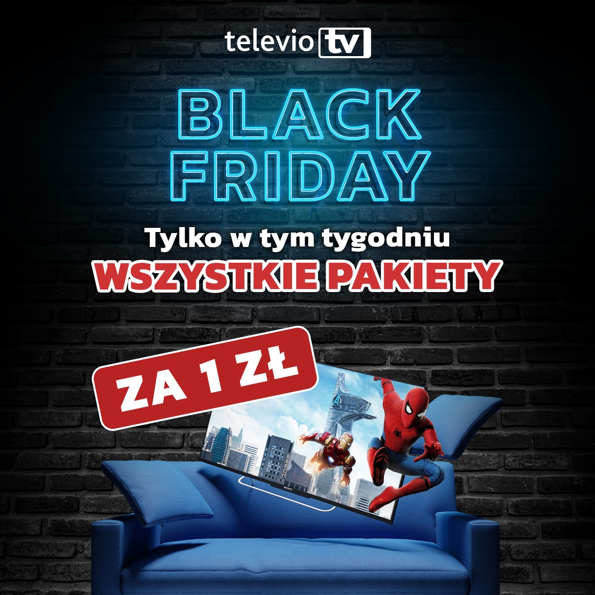 Televio Black Friday 2022 baner