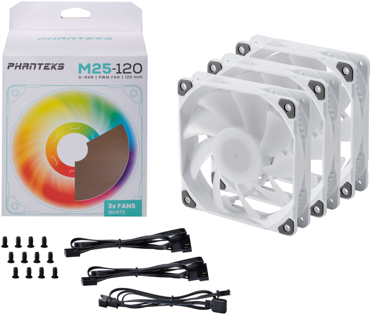 Phanteks M25 to gratka dla fanów wydajności, ciszy i RGB LED