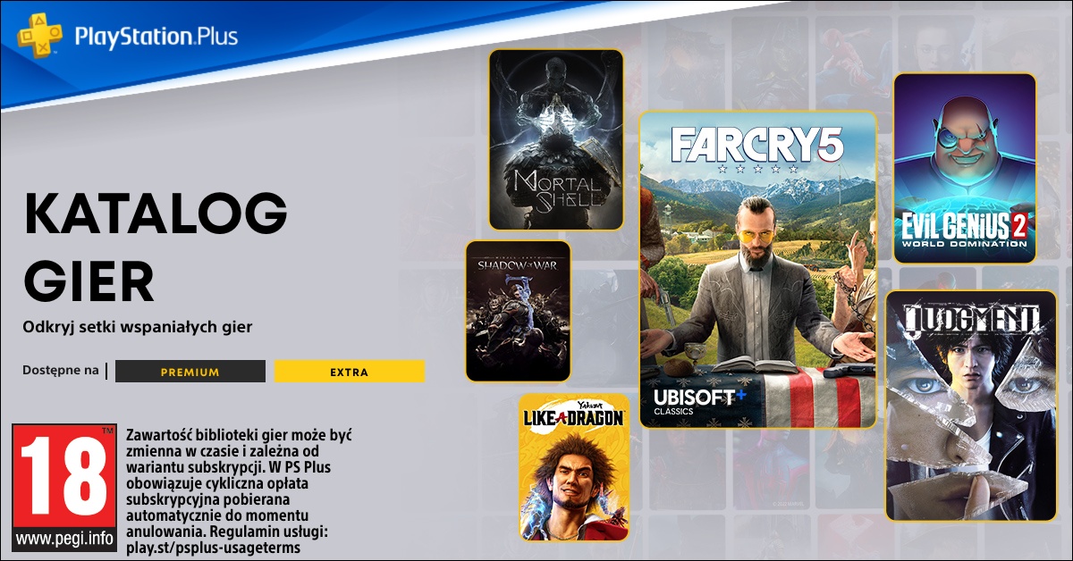 PlayStation Plus nowe gry baner