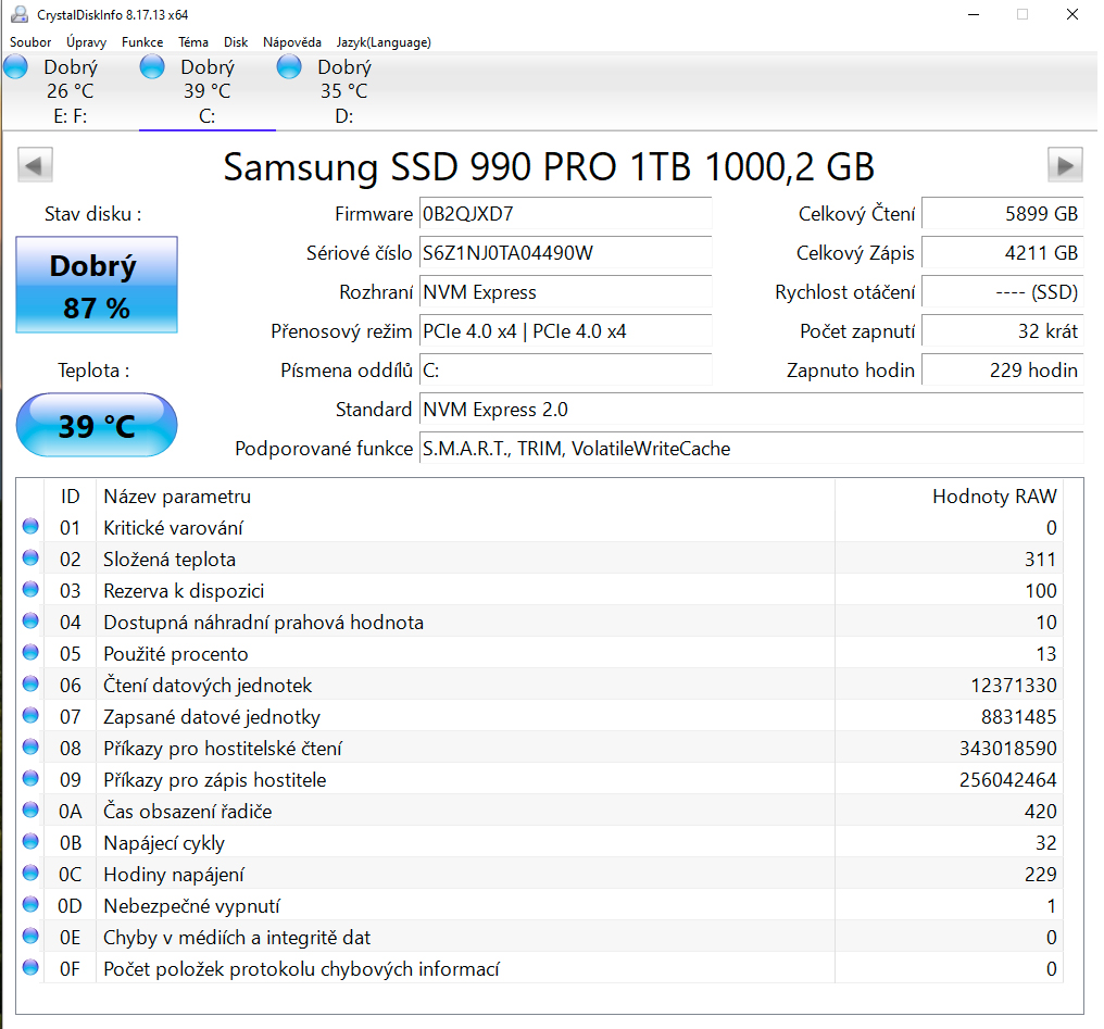 SSD od Samsunga mają problem z szybką degradacją zdrowia