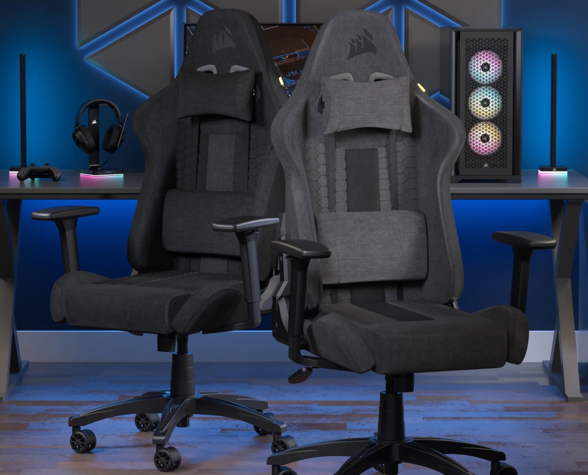 Corsair prezentuje gamingowe fotele z szerokim oparciem