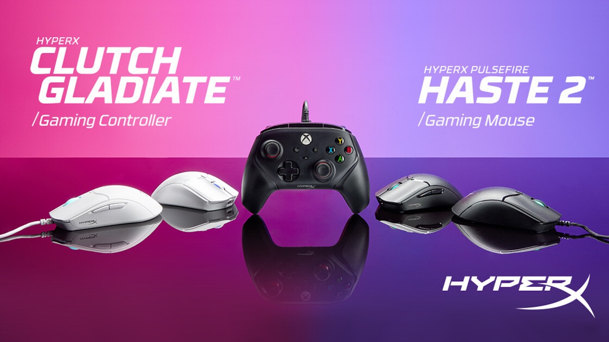 HyperX prezentuje wypasione myszki i kontrolery dla graczy