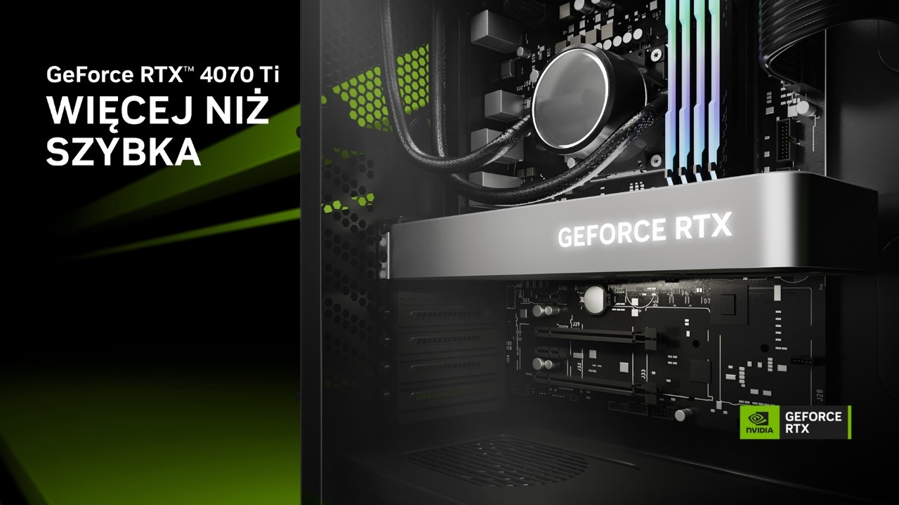 NVIDIA prezentuje kartę GeForce RTX 4070 Ti. Znamy polską cenę