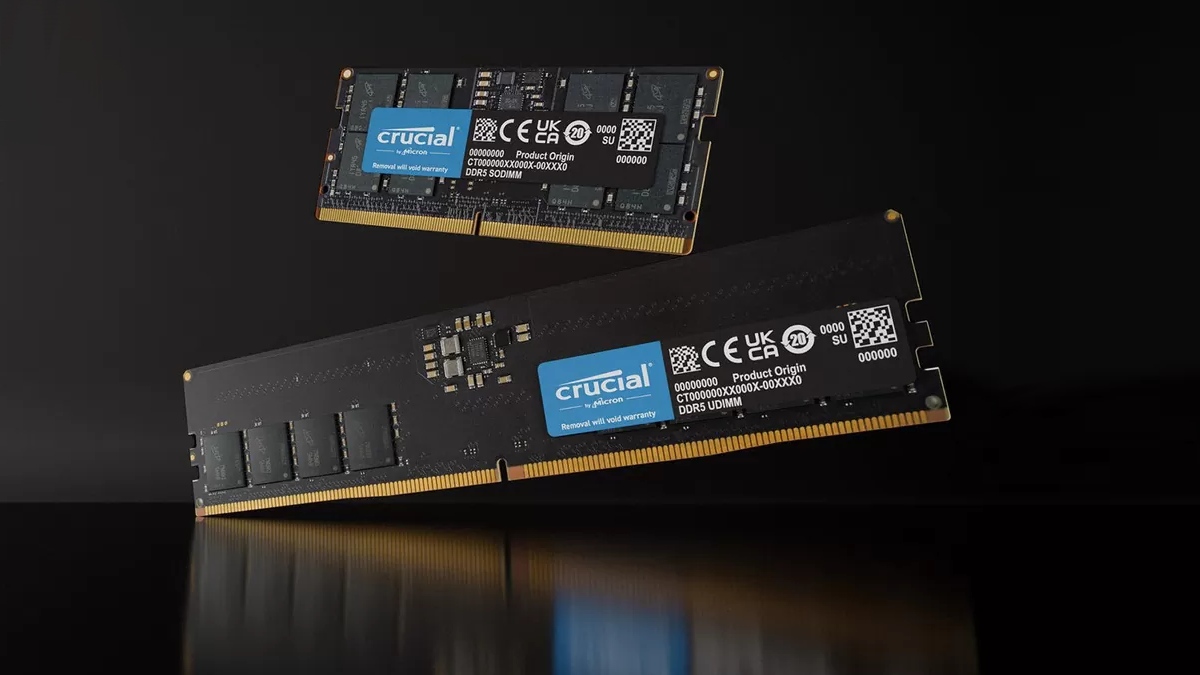 Micron przedstawia moduły RAM DDR5 o pojemności 24 i 48 GB