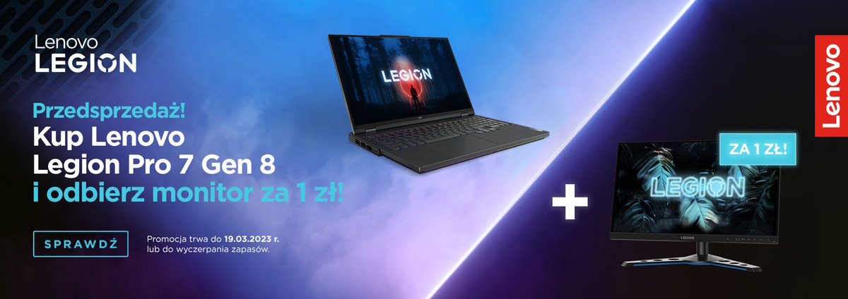 Promocja Lenovo Legion Pro 7