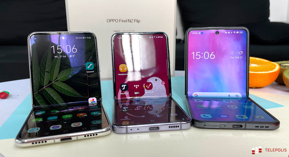 Oppo Find N2 Flip, Samsung Galaxy Z Flip4 i Huawei P50 Pocket