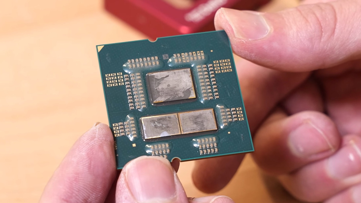 Mimo blokady procesor AMD Ryzen 9 7950X3D podkręcono do 5,9 GHz