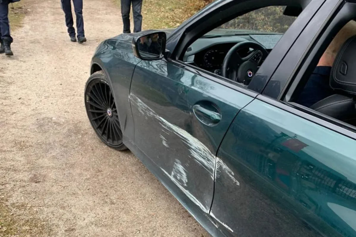 uszkodzony BMW Alpina B3 Touring