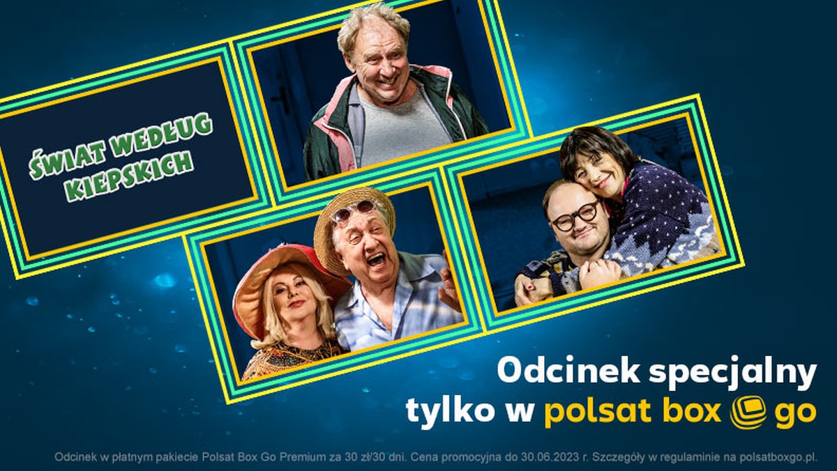 Polsat Box Go "Świat według Kiepskich" baner