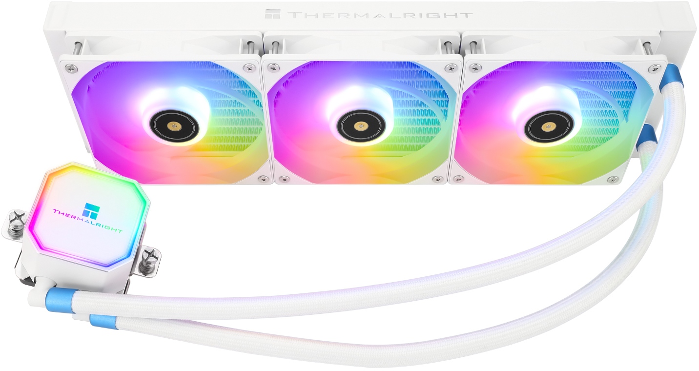 Thermalright prezentuje białe i ciche zestawy AiO z RGB LED